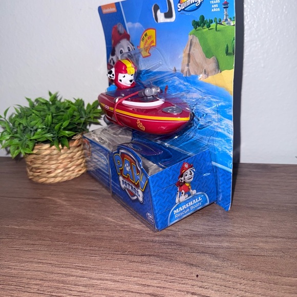 Nickelodeon Paw Patrol Marshall Red Rescue Boat - Picture 2 of 2